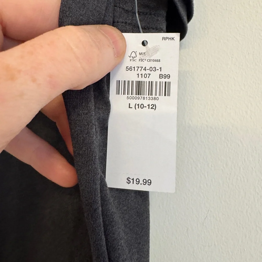 Old Navy Active Boys Charcoal Polo Shirt